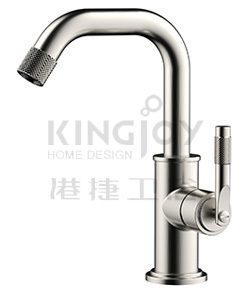 (KJ826A003 Brushed Nickel PVD) Single lever mono basin mixer