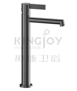 (KJ869L000 枪灰拉丝) Single lever mono high basin mixer