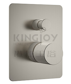 (KJ827X000 Brushed Nickel PVD) Single lever wall 4-way mixer with diverter