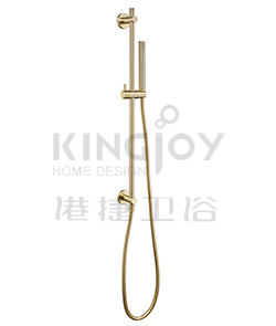 (KJ8077906) Slide rail set with flexible hose and handshower