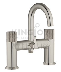 (KJ827M000) Two-handle bath/shower mixer deck-mounted