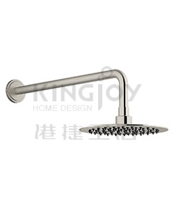 (KJ8267710 Brushed Nickel PVD) Wall shower arm with rainshower