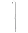(KJ807M022-21-01) Outdoor Shower