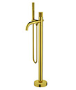 (KJ827M001 Brushed Gold-Ti) Single lever bath/shower mixer floor-mounted