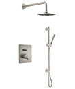 (KJ8277202 Brushed Nickel PVD) Single lever concealed shower mixer