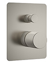 (KJ827X000 Brushed Nickel PVD) Single lever wall 4-way mixer with diverter
