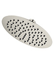 (KJ8077430 Brushed Nickel PVD) Stainless steel round rainshower ss