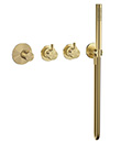 (KJ8077165) Thermostatic concealed mixer with volume control