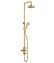 (KJ8268310 Brushed Gold-Zr) Thermostatic shower mixer