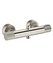 (KJ8273201 Brushed Nickel PVD) Thermostatic shower mixer