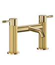 (KJ807N038) Two-handle basin mixer deck-mounted