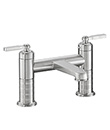 (KJ861N003) Two handle bath mixer deck-mounted